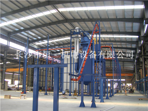 鋅鋼立式噴涂生產(chǎn)線(xiàn)